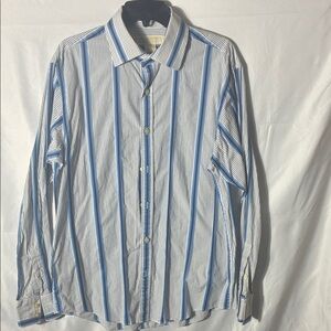 Michael Kors men’s 100% cotton dress/casual shirt size large